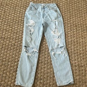 blue ripped jeans from Pacsun